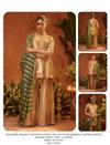 Golden Colour Ice Velvet Kurti With Bottom Dupatta Wholesalers In Surat SET0260
